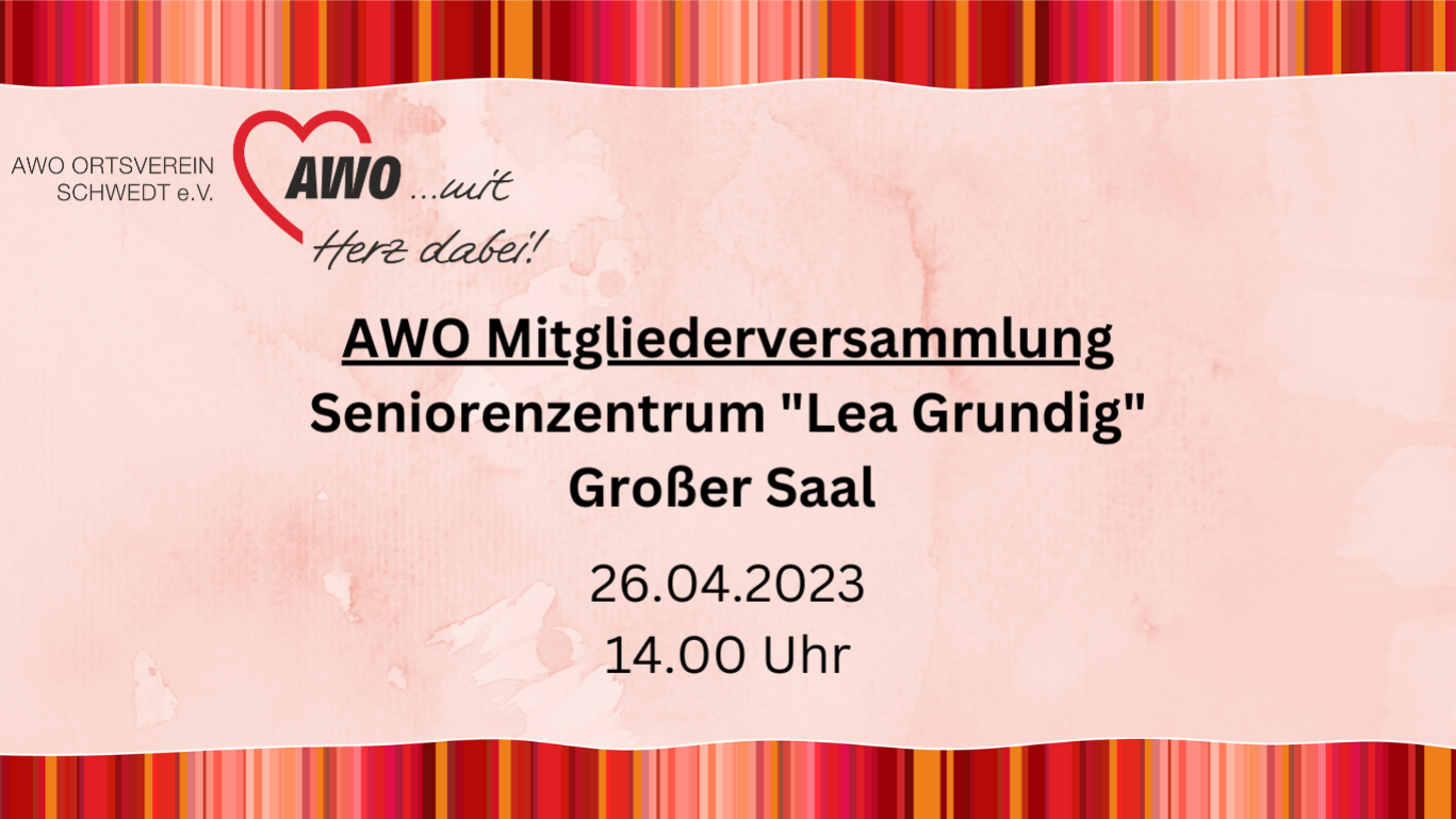 Mitgliederversammlung